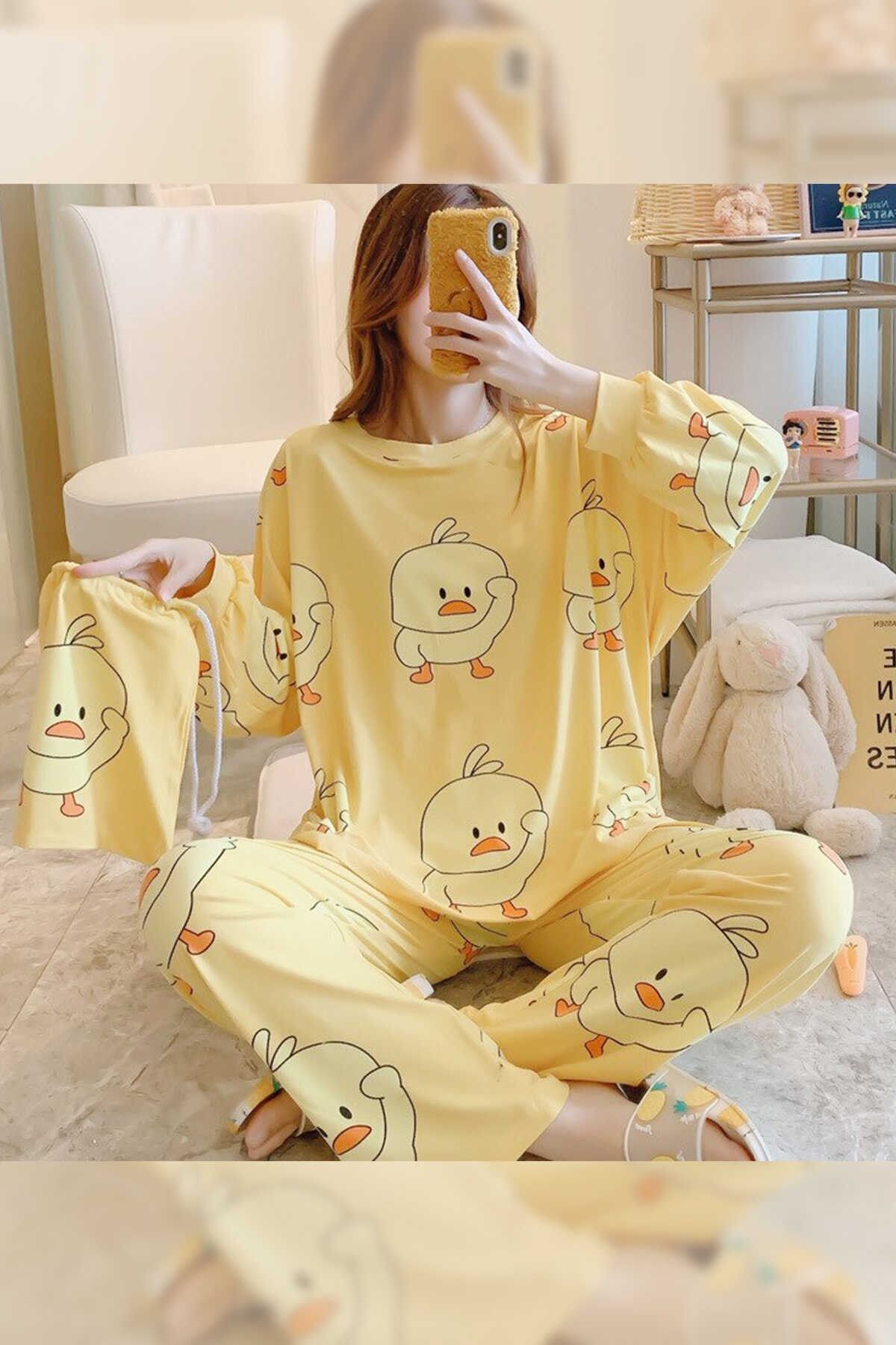 PEMBİŞ HOMEWEAR New Chick Süpersoft Pijama Takımı