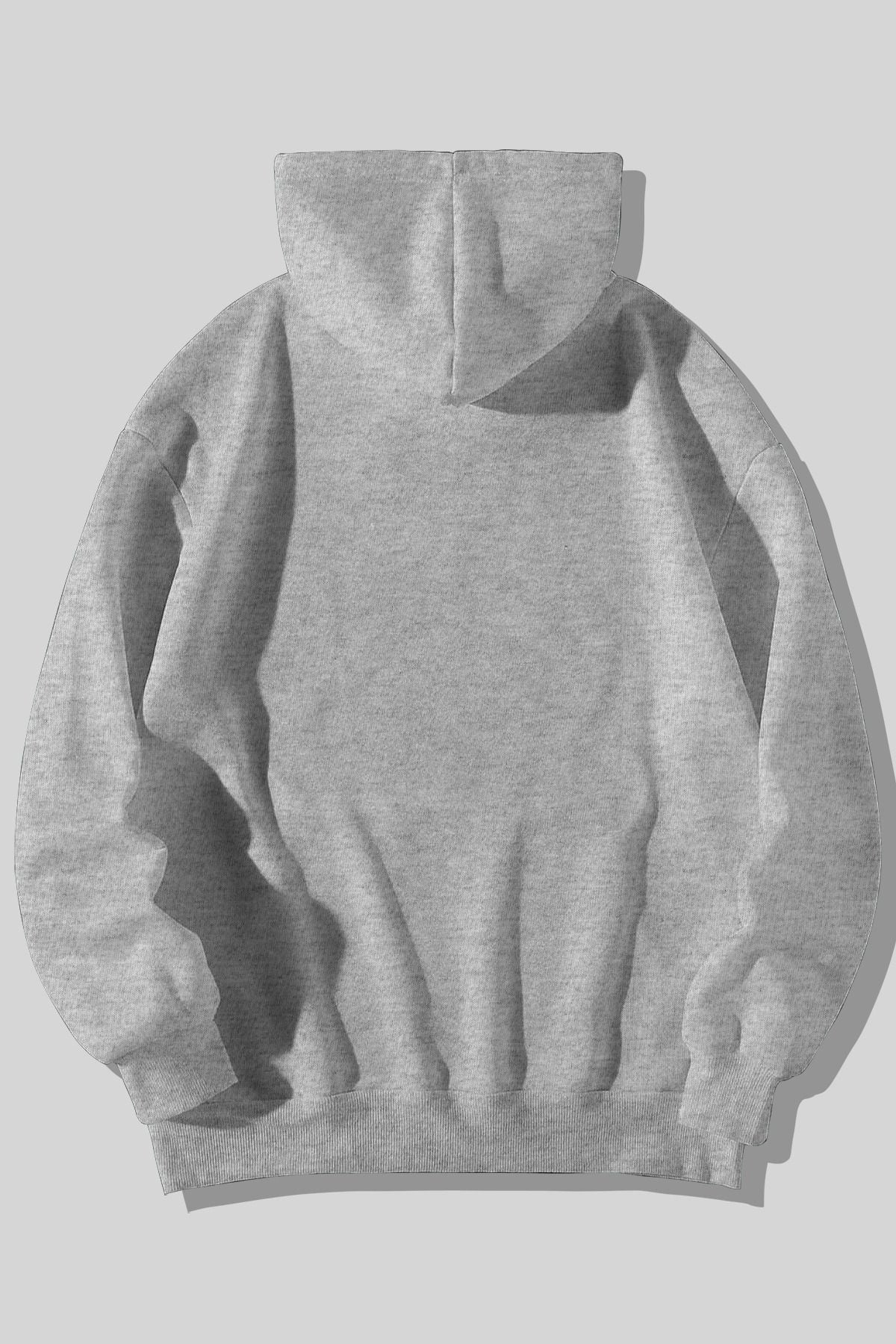 Harmandar Baskısız Siyah Cepli Kapüşonlu Sweatshirt Hoodie (OKUL SWEATSHİRT)