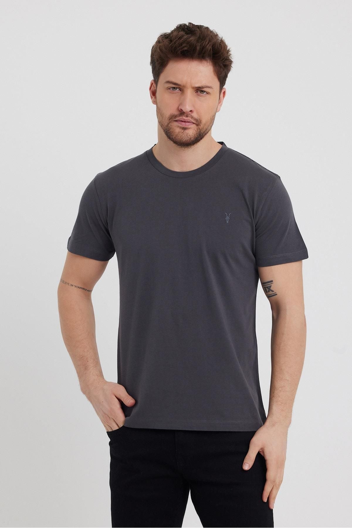 COMBİNE MİCHAİL Standart Kalıp Basic Relaxed 5-li Paket T-shirt