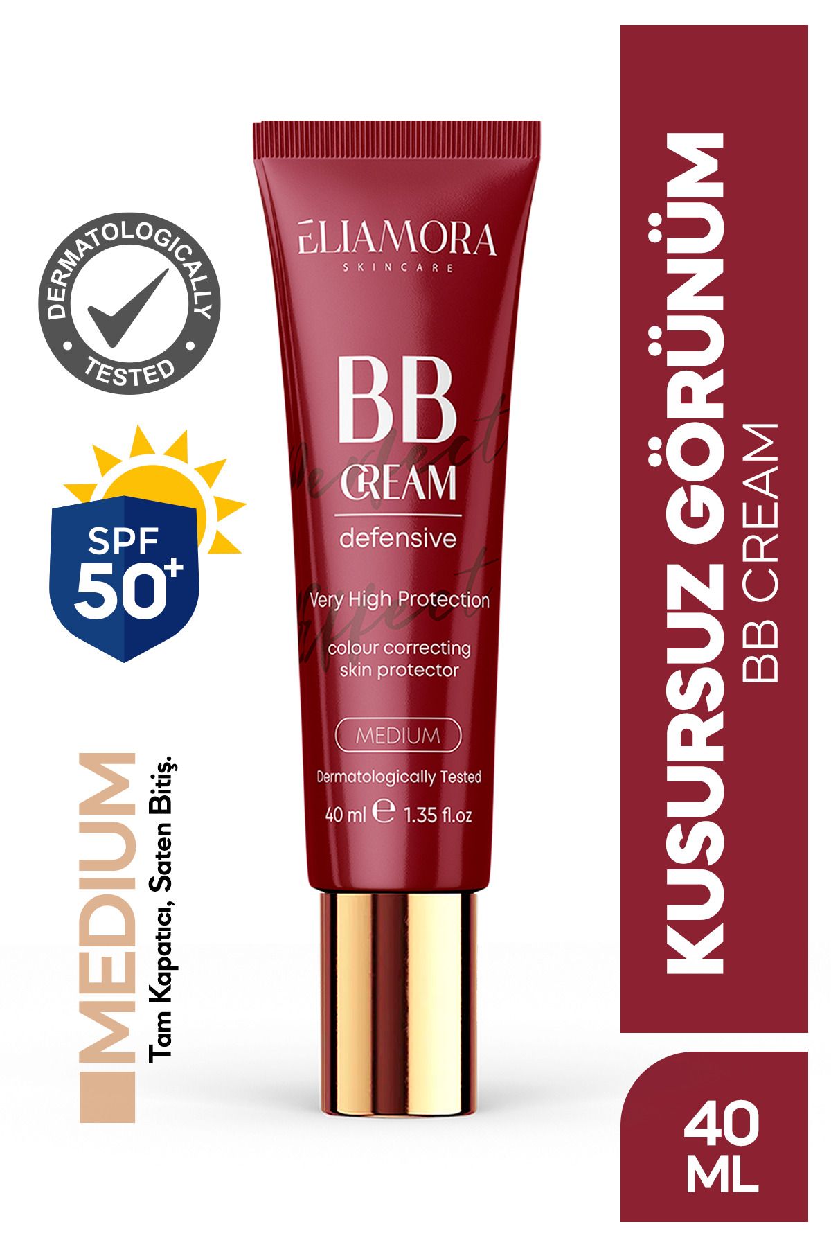 eliamora Bb Krem +50 Spf Yüksek Koruyucu Light