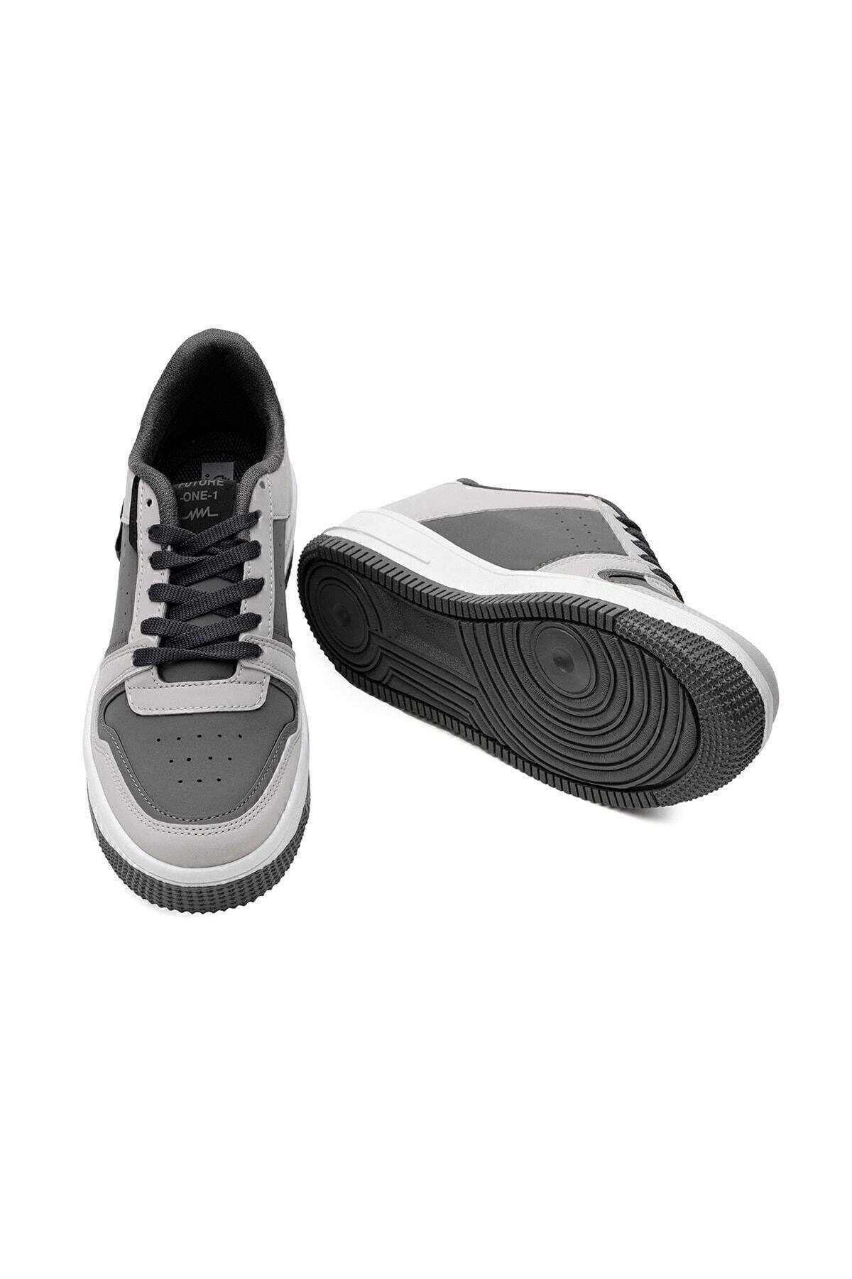 QBALVİN Air Sneakers Rahat Ergonomik Bağcıklı Nefes Alabilen Esnek Tabanlı Günlük Spor Ayakkabı.