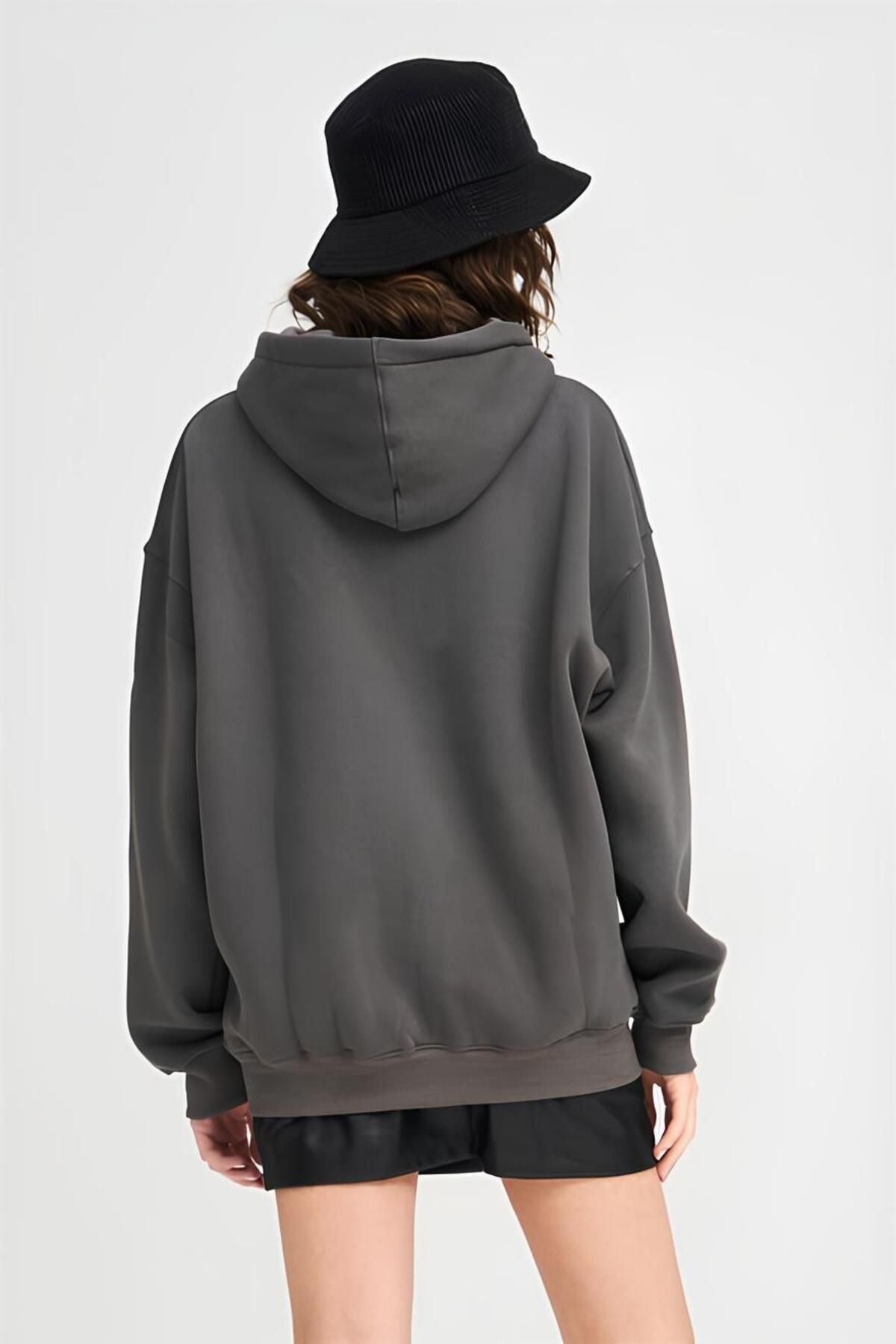 Palo Santo Unisex Siyah Basic Sweatshirt Hoodie