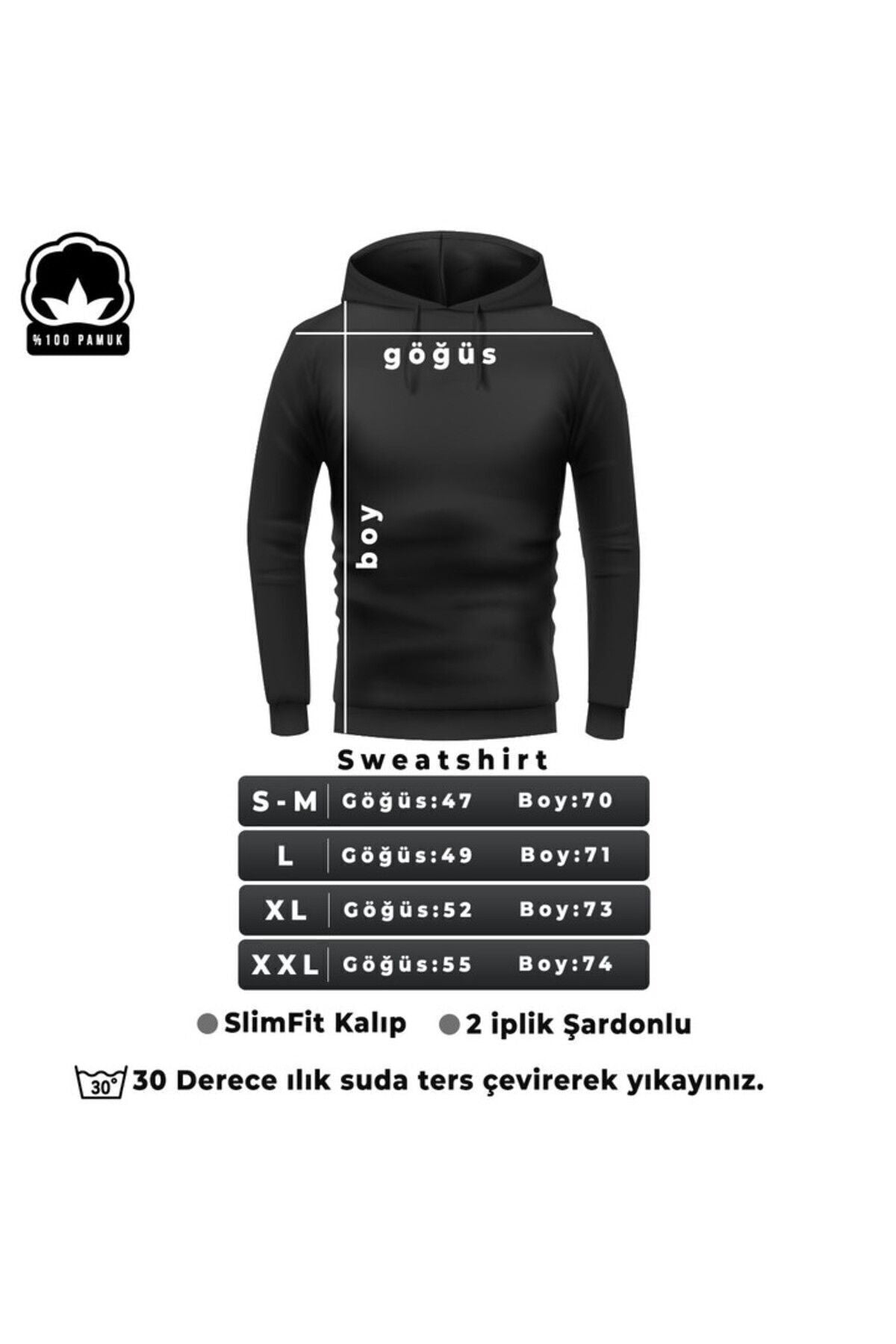 uyguntarz Unisex Bej Oversize Kapüşonlu Sweatshirt