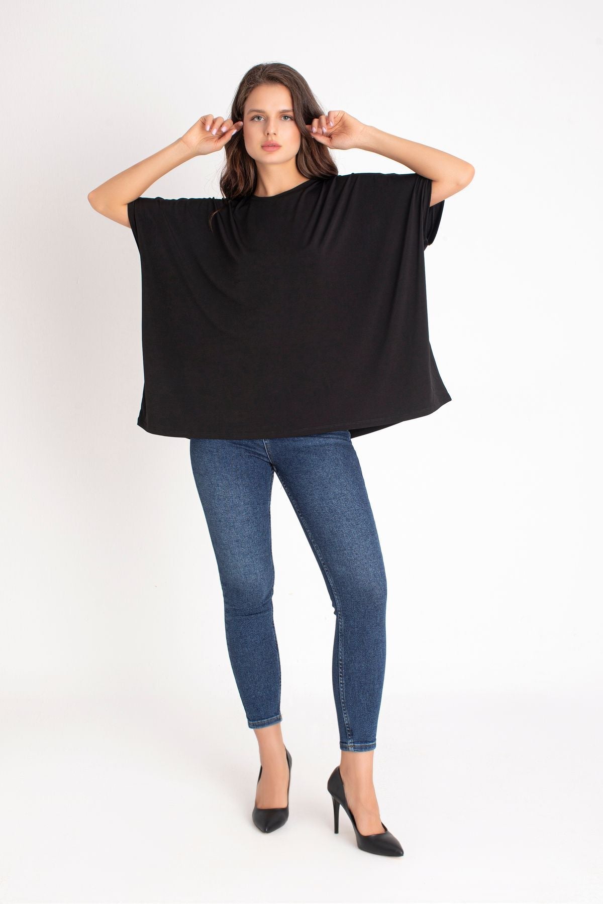 Dokuma Basic Tshirt Oversize Geniş Kesim