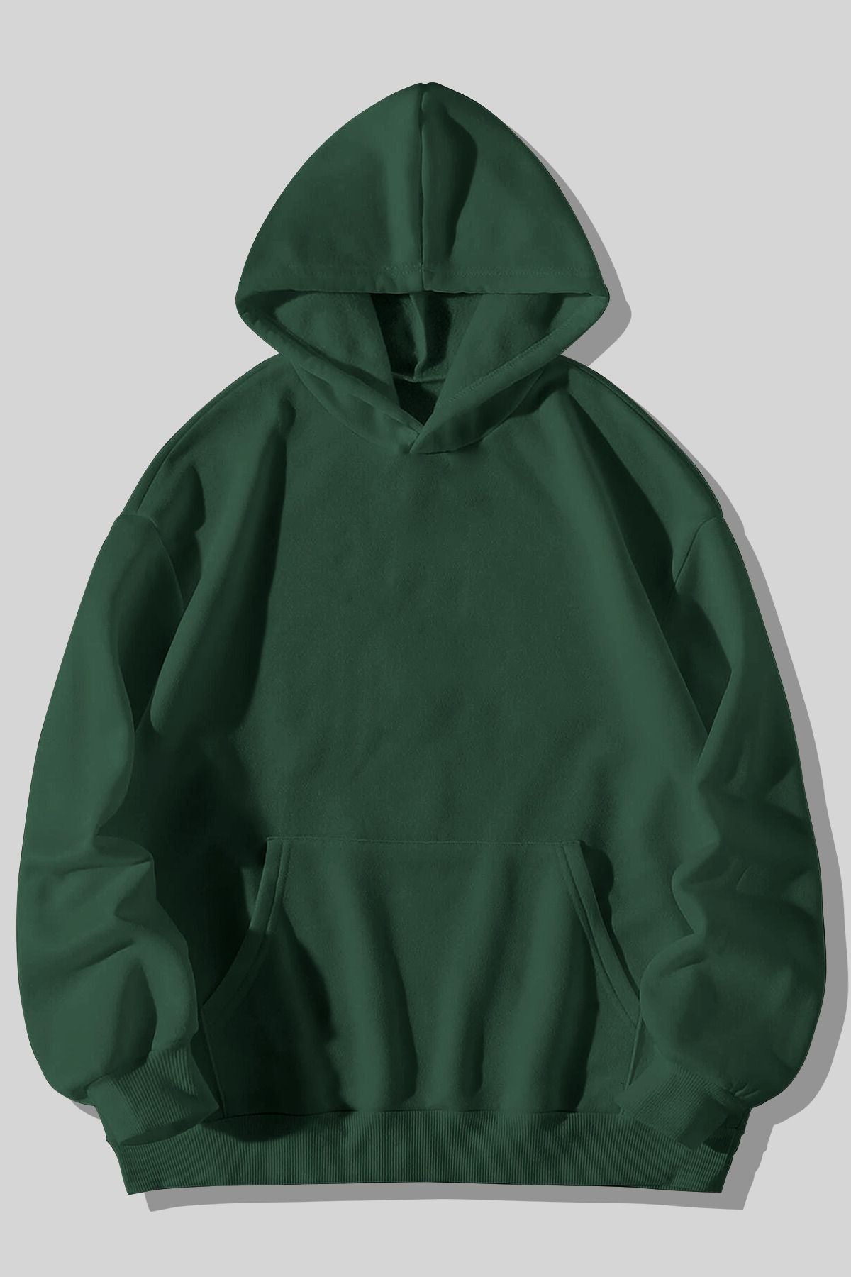 Harmandar Baskısız Siyah Cepli Kapüşonlu Sweatshirt Hoodie (OKUL SWEATSHİRT)