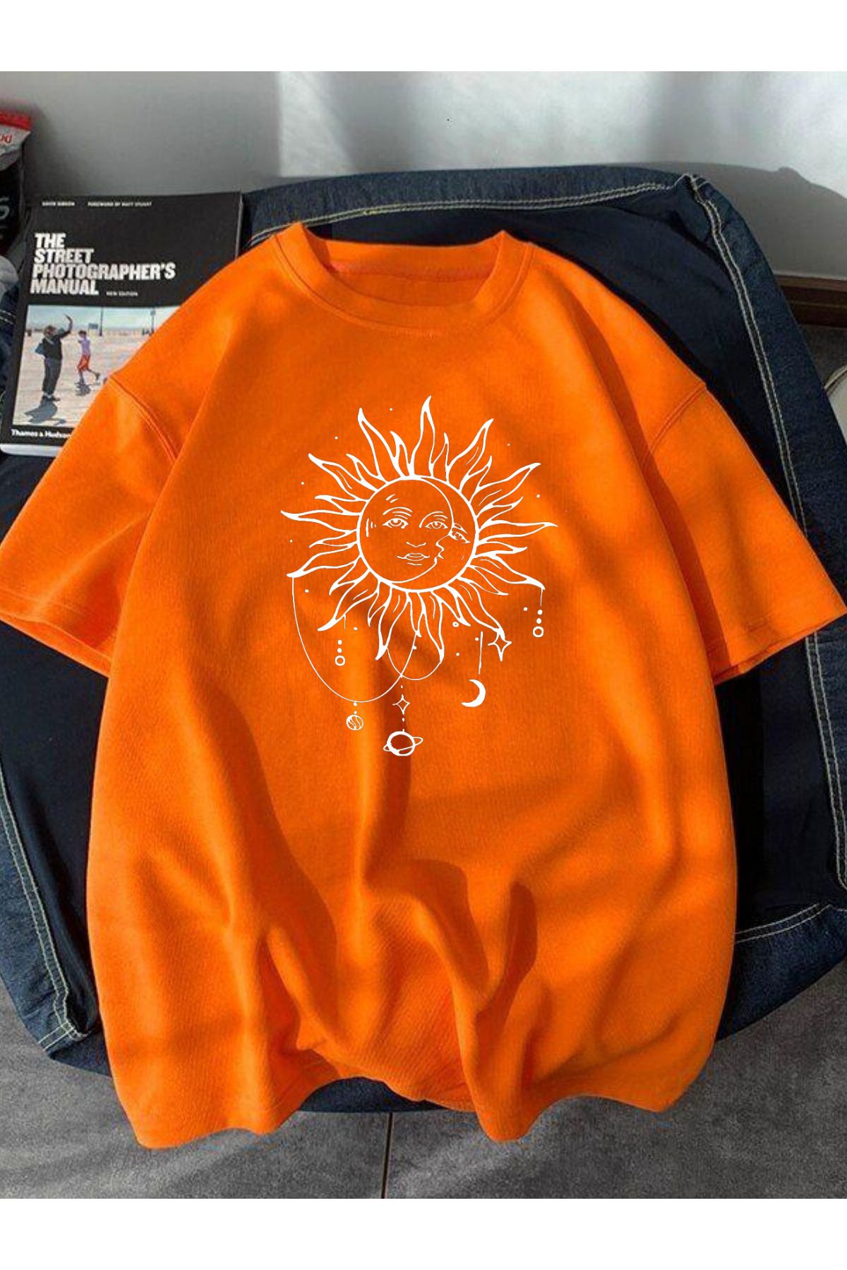 BEGRİFF Unisex Sunny Mood Baskılı Tshirt