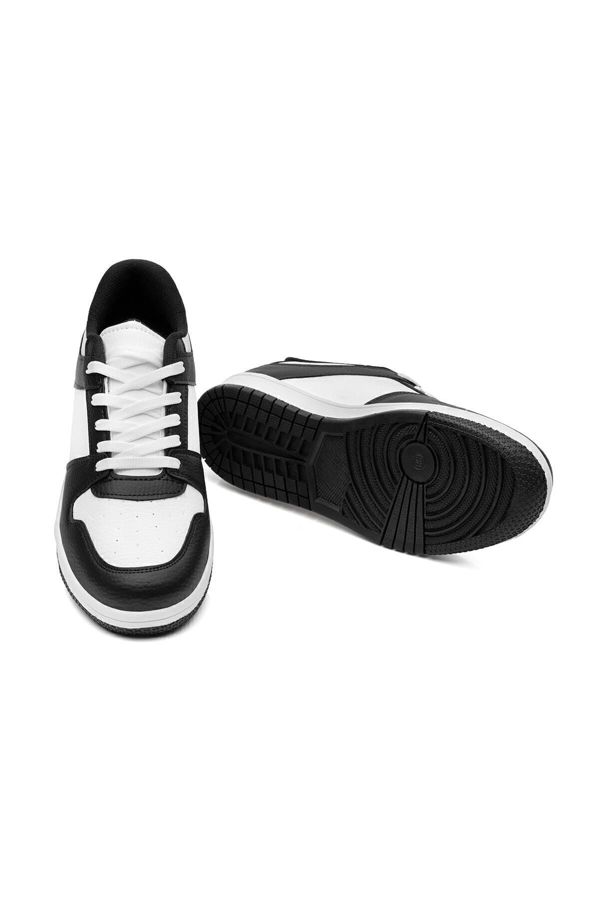 QBALVİN Sneakers Unisex Rahat Ergonomik Bağcıklı Nefes Alabilen Esnek Tabanlı Günlük Spor Ayakkabı