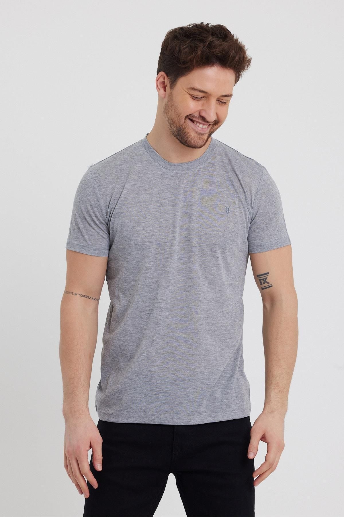 COMBİNE MİCHAİL Standart Kalıp Basic Relaxed 5-li Paket T-shirt