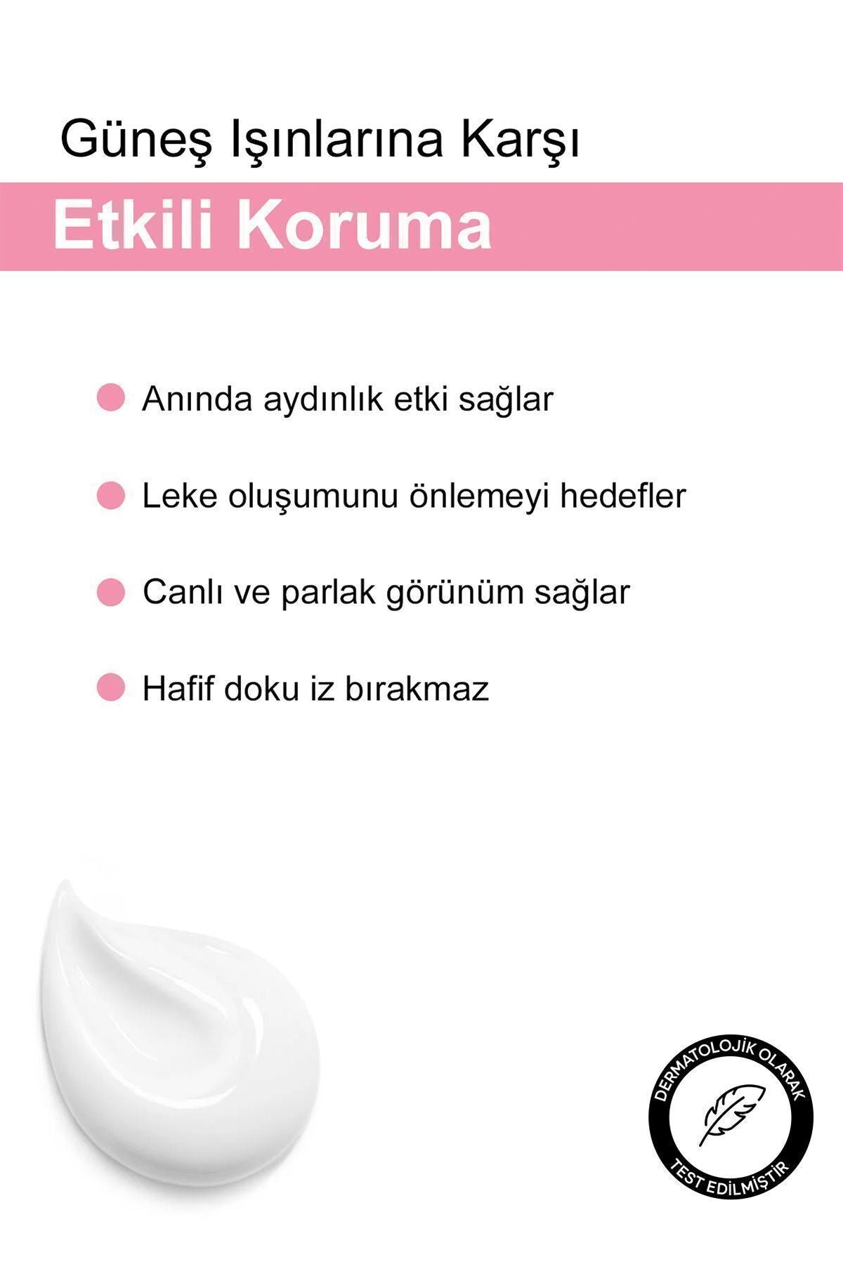 CALLİEL Ton Eşitleyici , Aydınlatıcı Spf 50+ Renkli Güneş Kremi Glutatyon, Hyaluronik Asit Etkili 50 ml