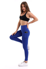 EMFURE Siyah Kadın Spor Tayt Çift Cepli Sıkılaştırıcı Toparlayıcı Yüksek Bel Sporcu Taytı Leggings Fitness