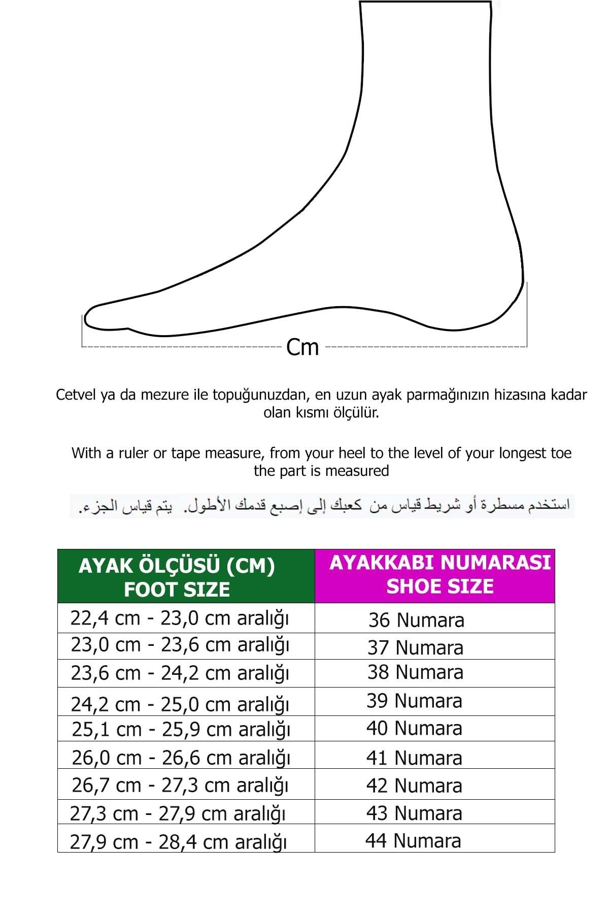 Freemax Spor Sneaker Ayakkabı Siyah Beyaz