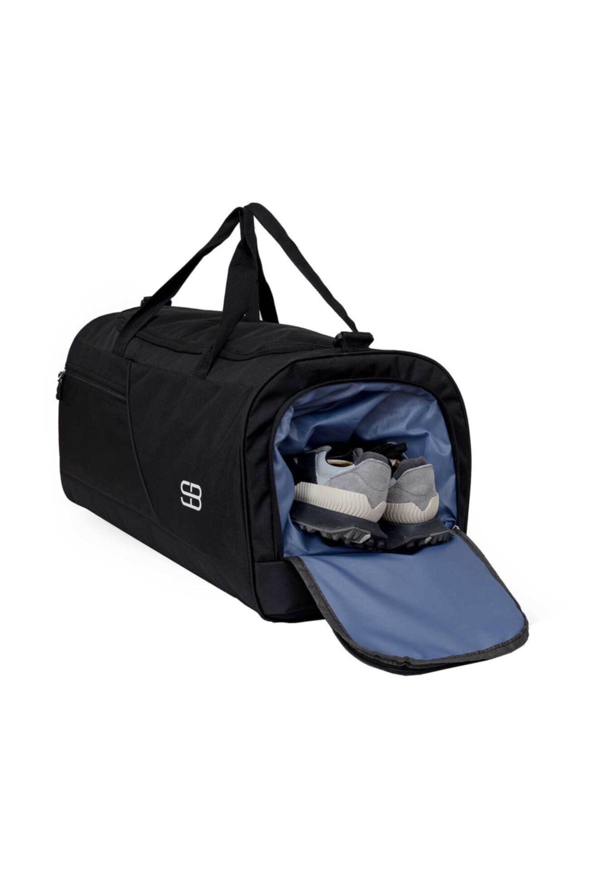 Solo Bag Ayakkabı Gözlü Termoslu Büyük Boy Unisex Siyah Spor Fitness Ve Seyahat Çantası