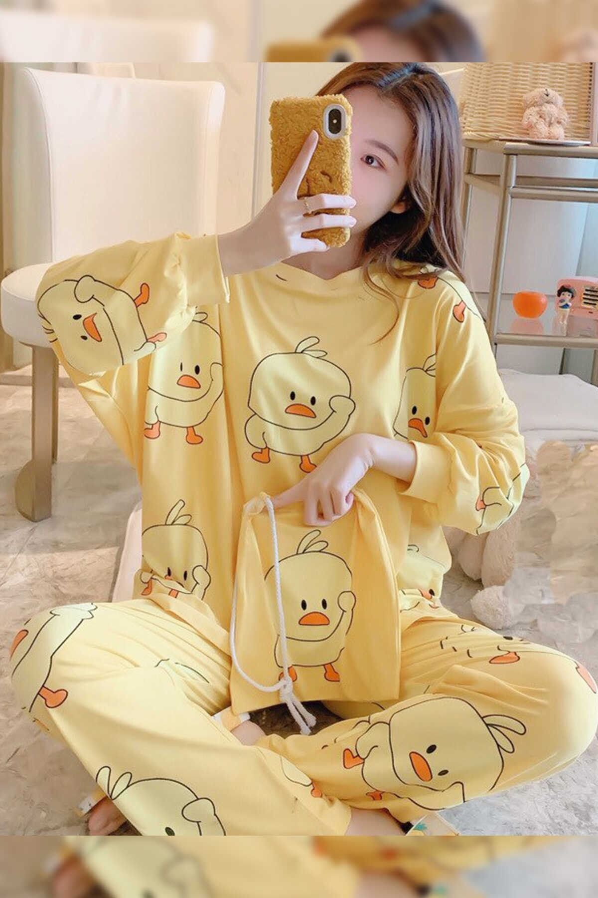 PEMBİŞ HOMEWEAR New Chick Süpersoft Pijama Takımı