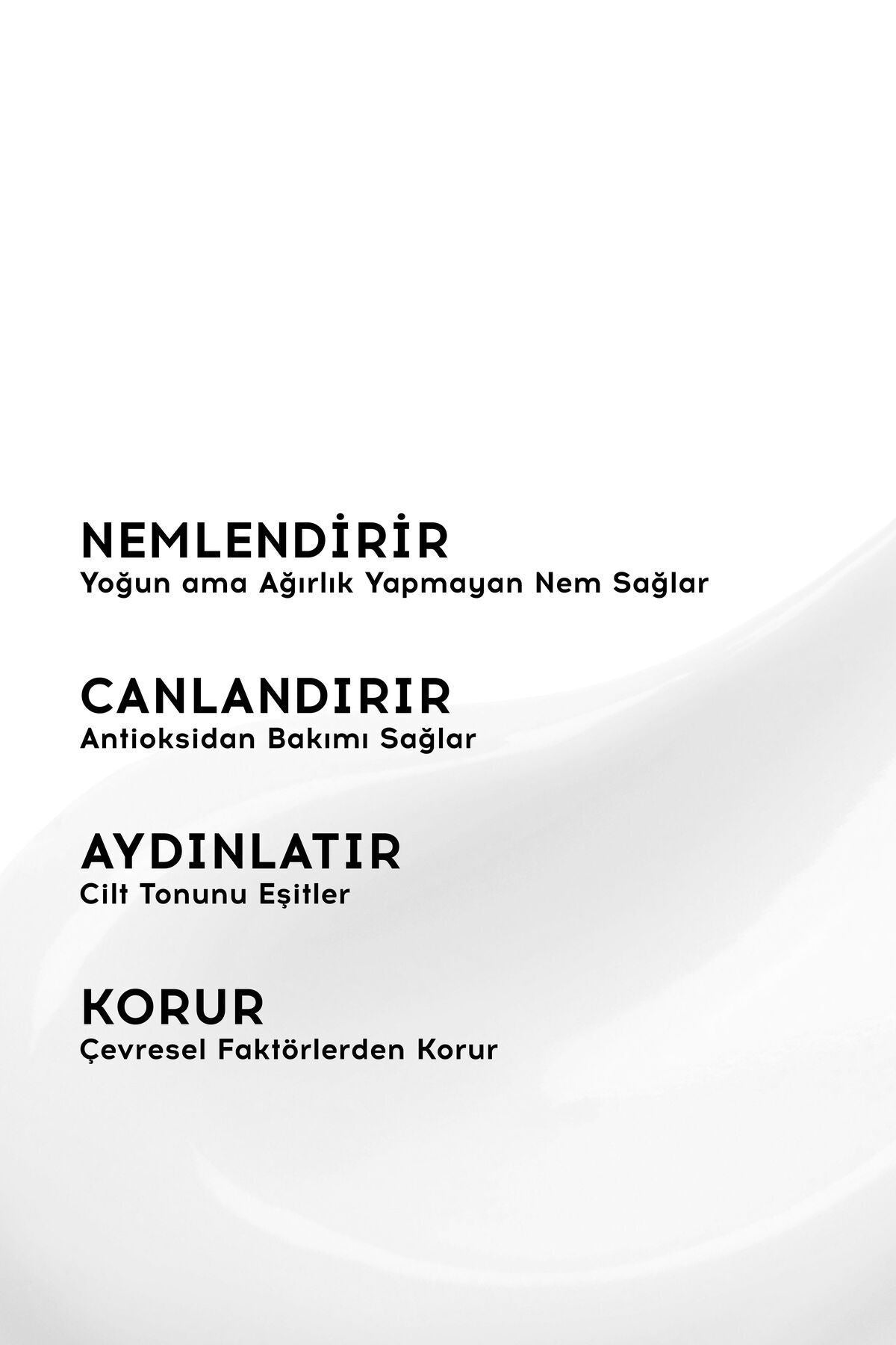 Cream Co. Moisturizer | Su Bazlı Nemlendirici Yüz Kremi Cilt Tonu Eşitleyici Aydınlatıcı | Tüm Cilt Tipleri