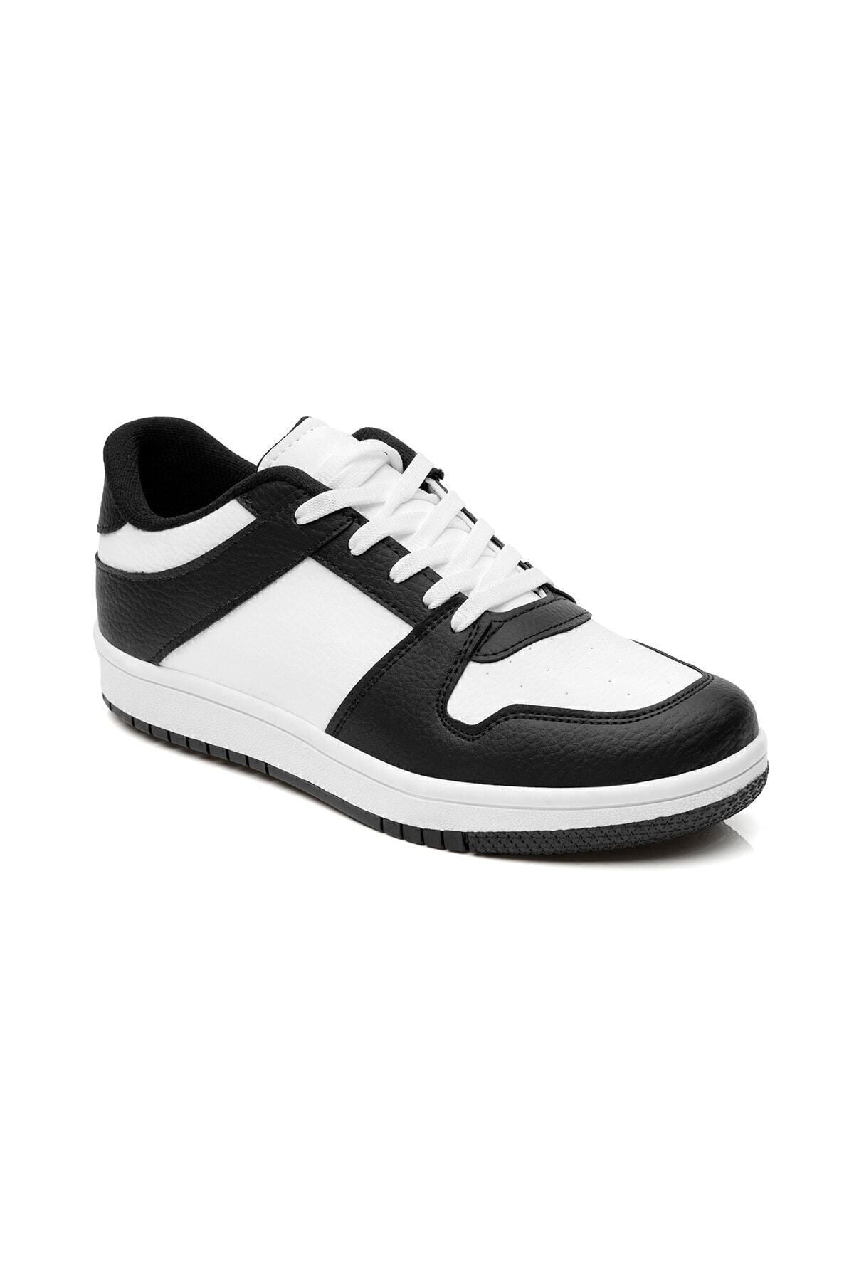 QBALVİN Sneakers Unisex Rahat Ergonomik Bağcıklı Nefes Alabilen Esnek Tabanlı Günlük Spor Ayakkabı