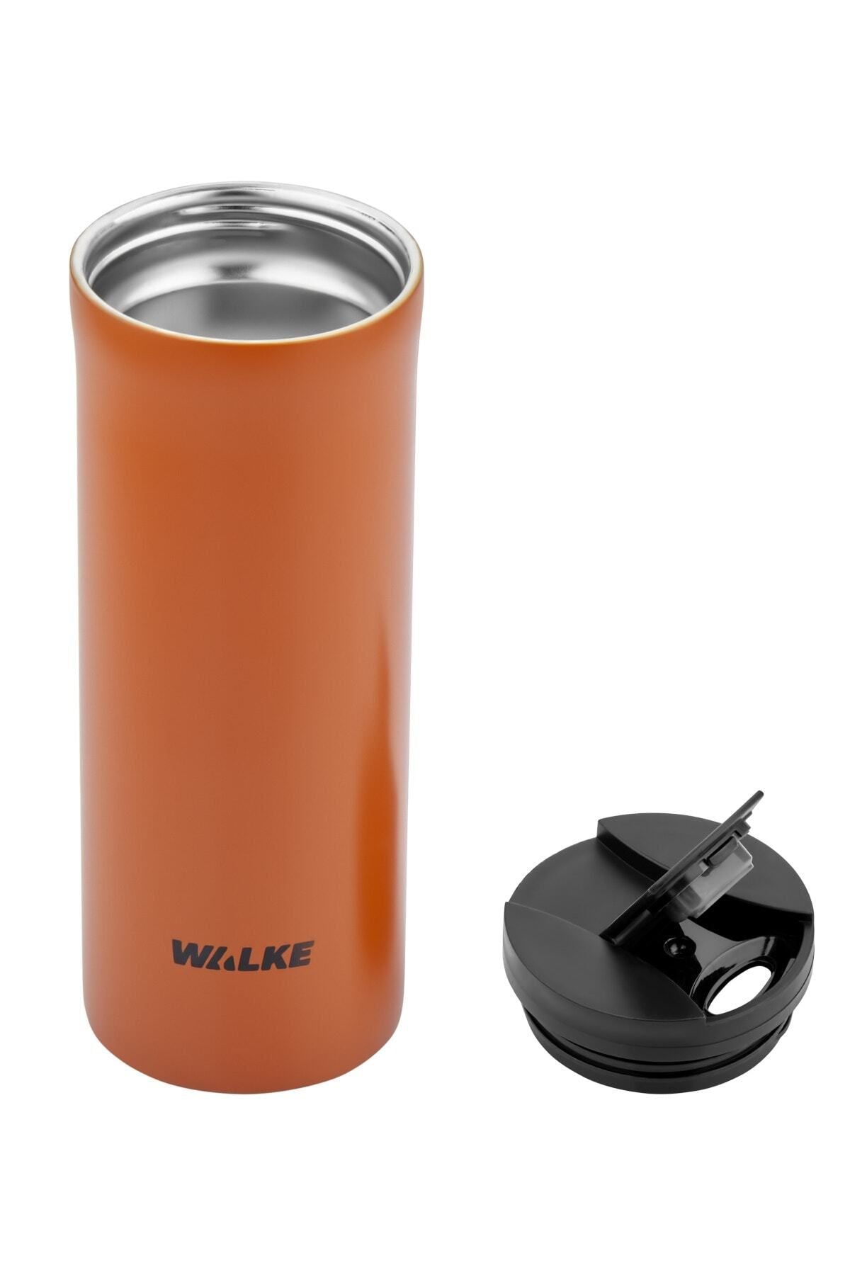 Walke Premium Çift Katmanlı Paslanmaz Çelik Termos Bardak Kahve Çay Termosu 400 ml Luxury