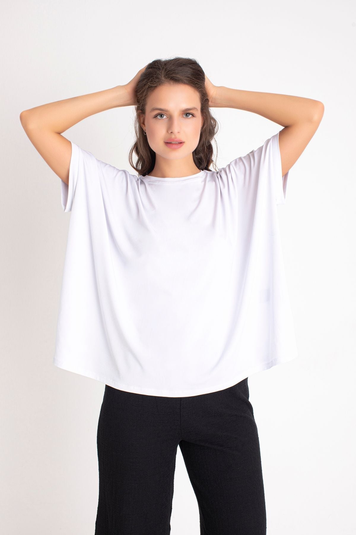 Dokuma Basic Tshirt Oversize Geniş Kesim