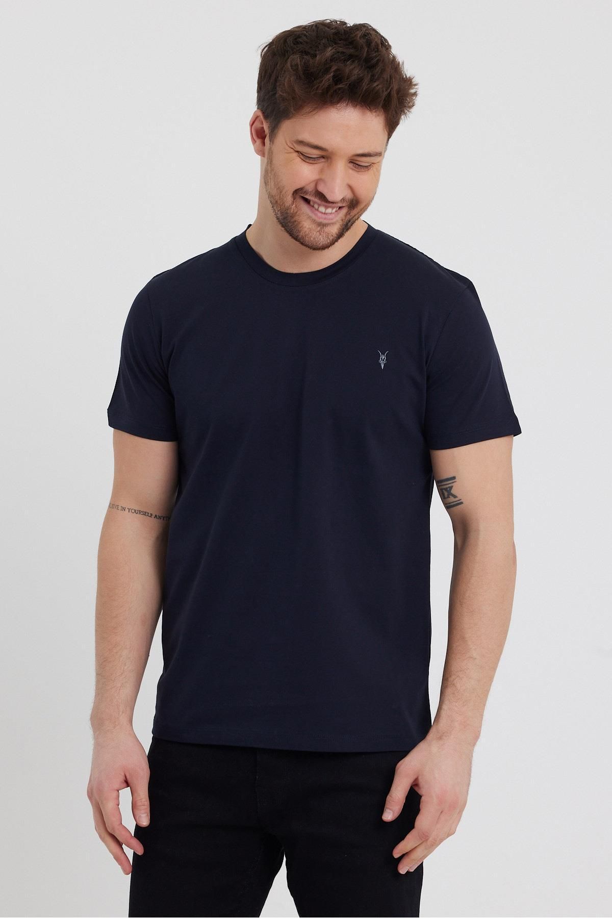 COMBİNE MİCHAİL Standart Kalıp Basic Relaxed 5-li Paket T-shirt