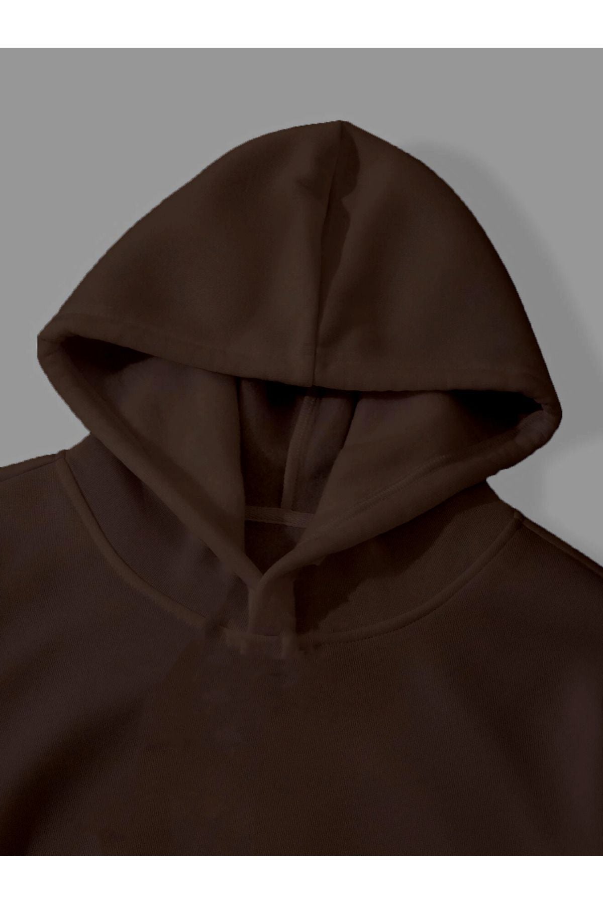 Harmandar Baskısız Siyah Cepli Kapüşonlu Sweatshirt Hoodie (OKUL SWEATSHİRT)