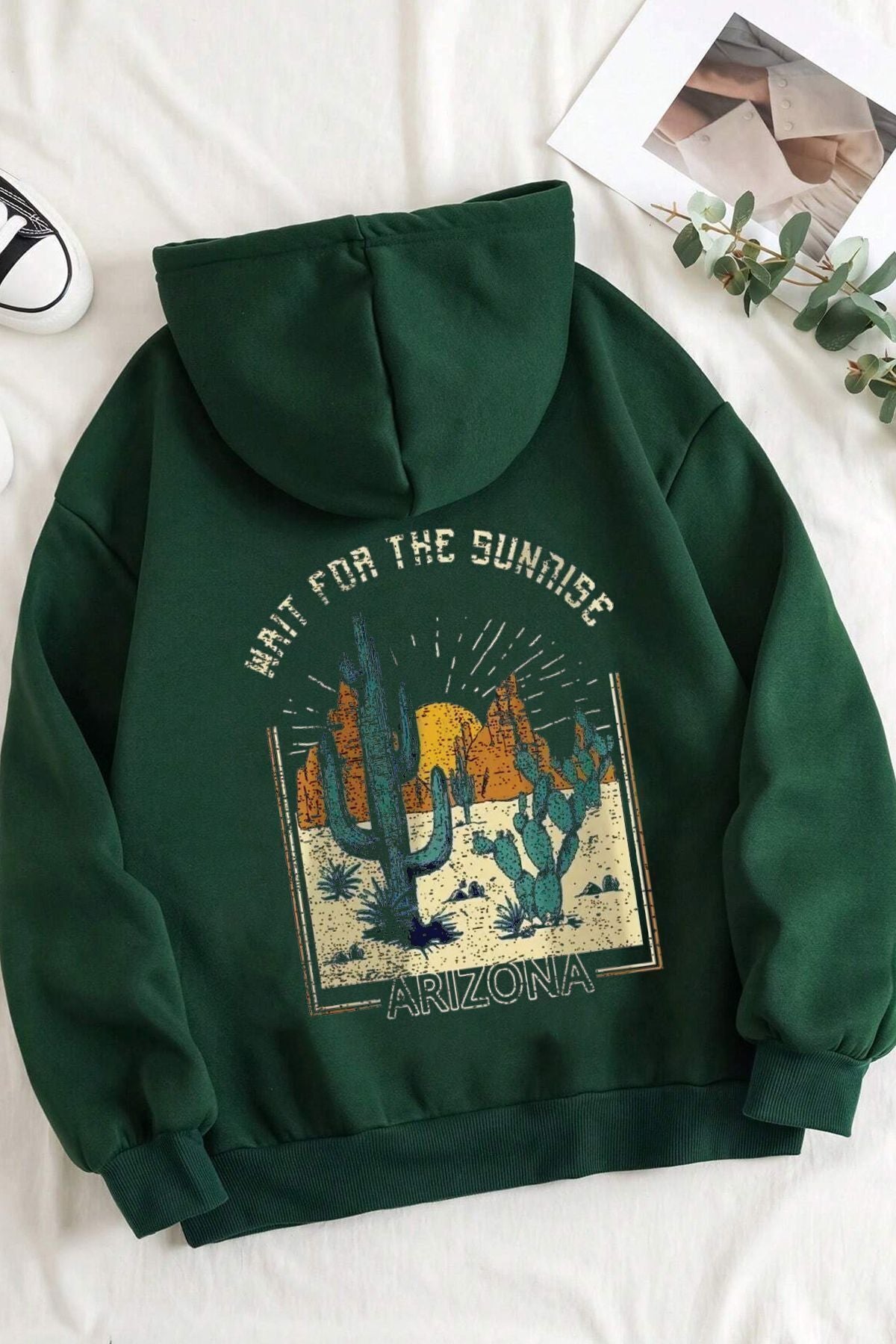 uyguntarz Arizona Baskılı Oversize Sweatshirt