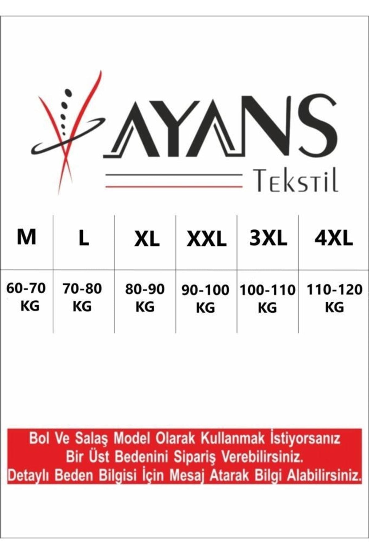 Ayans Pijama iki iplik (kalın) Uzun Kollu Pijama Takımı