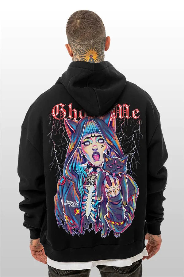 GHOST ME OVERSIZED HOODIE