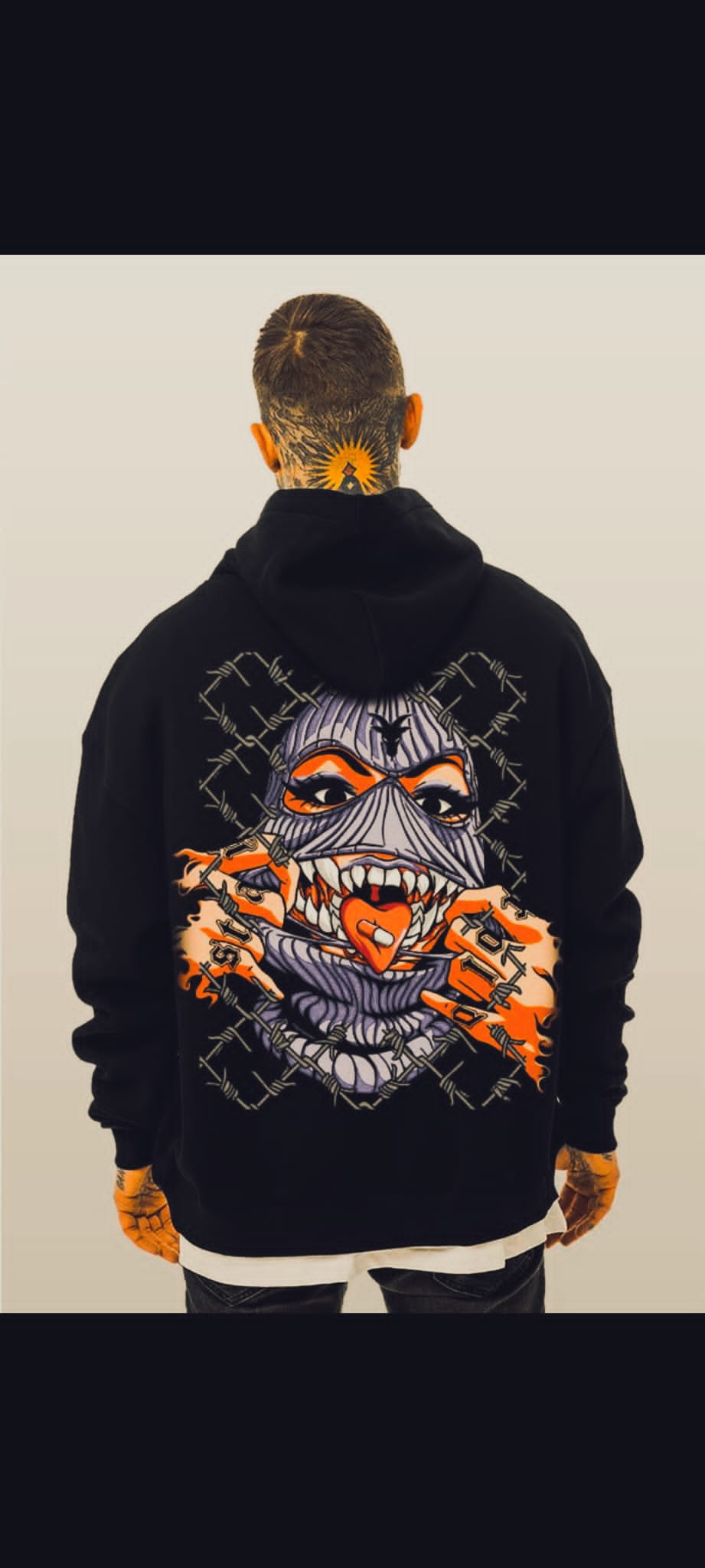 MOUNTH OF MADNESS OVERSIZED HOODIE