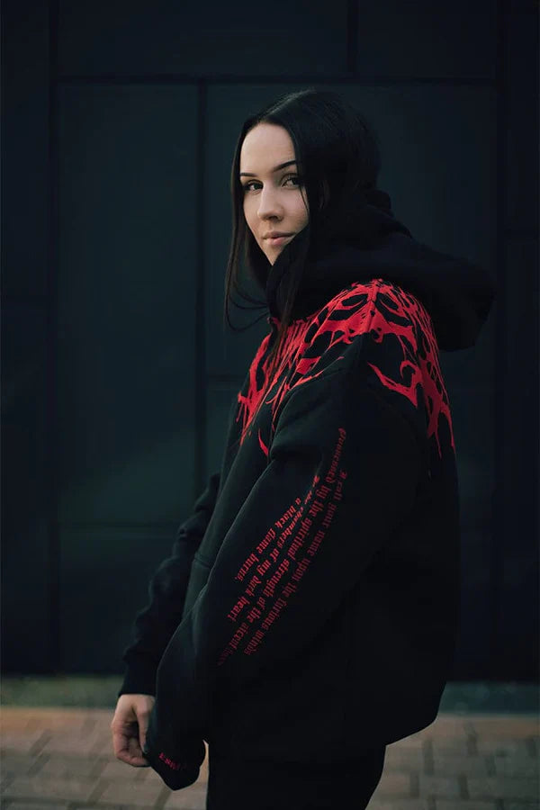 REİGN OF BLOOD OVERSIZED HOODIE