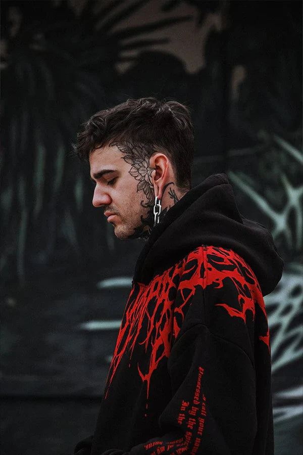 REİGN OF BLOOD OVERSIZED HOODIE